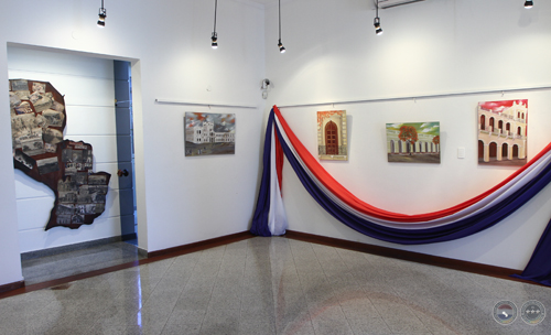 EXPOSICIÓN MEMORIAS DE ANTAÑO 2, 2011 - PINTURAS E INSTALACIÓN DE NANNINA GALLUPPI