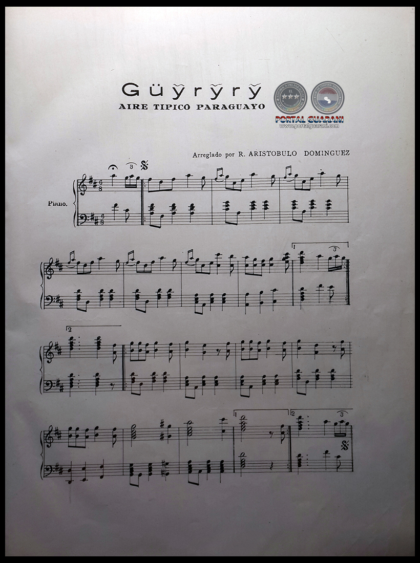 GÜYRỸRỸ - PARTITURA PARA PIANO