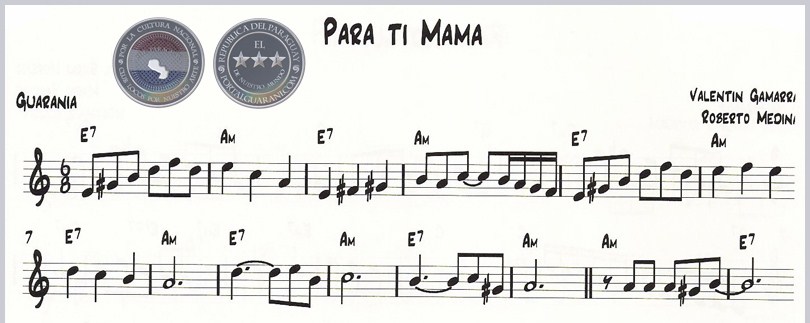 PARA TI MAMÁ (PARTITURA)