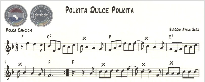 POLKITA DULCE POLKITA (PARTITURA)