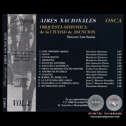 AIRES NACIONALES - VOLUMEN 2 - DIRECTOR LUIS SZARÁN