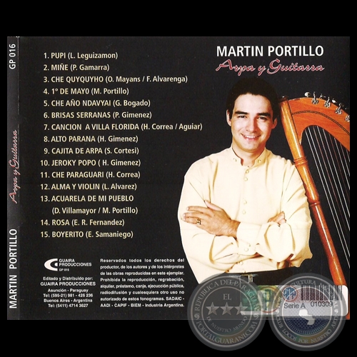 ARPA Y GUITARRA - MARTÍN PORTILLO