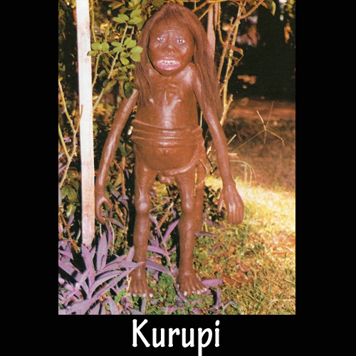 KURUPI - ESCULTURA DEL MUSEO MITOLÓGICO RAMÁN ELÍAS