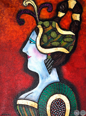 BALCÓN - TÉCNICA MIXTA DE RICARDO MIGLIORISI