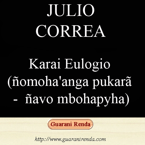 guarani renda com julio correa teatro 3 acto